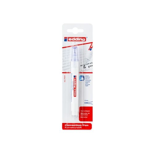 Creion corector Edding 7700 varf 1-2 mm blister