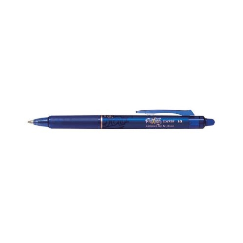 Roller cu gel Pilot Frixion Clicker cu mecanism 1 mm albastru