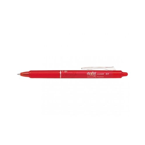 Roller cu gel Pilot Frixion Clicker cu mecanism 0. 7 mm rosu