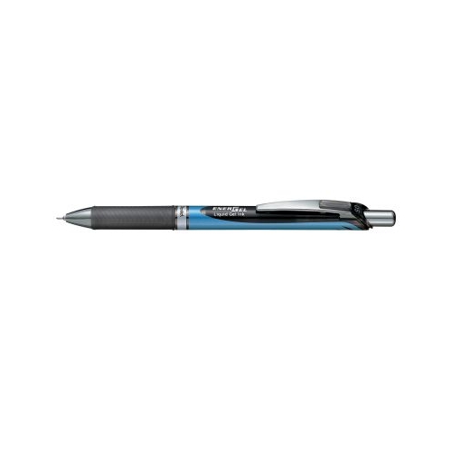 Roller cu gel Pentel Energel 0. 5 mm plastic negru