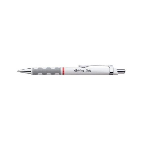 Pix cu mecanism Rotring Tikky III 0. 8 mm alb mina albastra