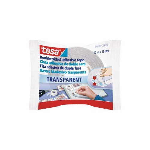 Banda dublu adeziva Tesa 15 mm x 10 m
