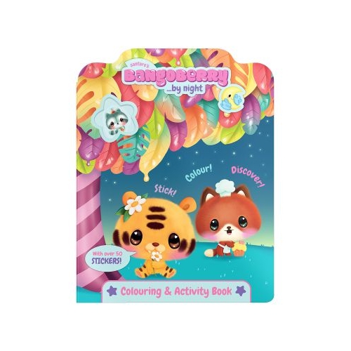 Carte de colorat Bangoberry Tematica Noapte