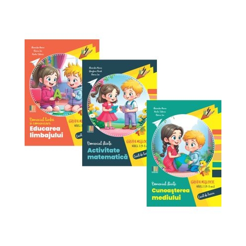 Set 3 auxiliare 4-5 ani 2025