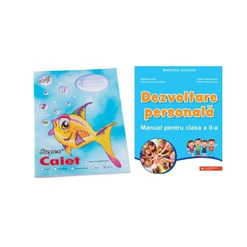 Pachet Caiet tip 2 Pestisor A5 48 file Casa Tipografica si Dezvoltare personala. Manual pentru clasa a 2-a - Ioana Andreea Ciocalteu