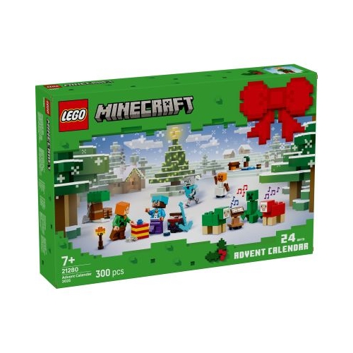 LEGO Minecraft. Calendar de advent 2025 21280 300 piese