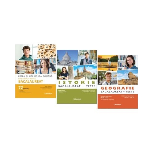 Pachet Bacalaureat 2026 Limba si literatura romana Geografie si Istorie - Mimi Gramnea Adrian Ilie Aichimoaie Cristina Moldovan