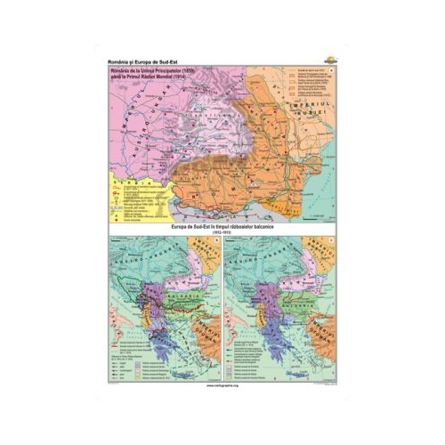 Romania si Europa de Sud-Est 1859-1914 120x160 cm CR-3219A