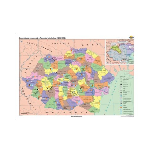 Dezvoltarea economica a Romaniei interbelice 1919-1938 160x120 cm CR-3224A