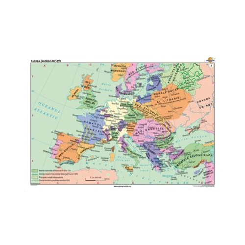 Europa secolele 14-15 140x100 cm CR-3210B