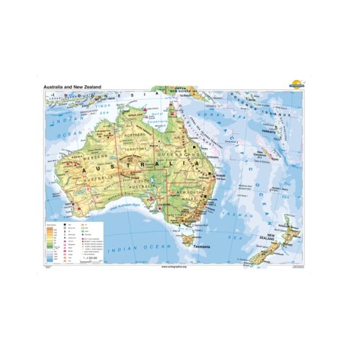 Australia si Noua Zeelanda 140x100 cm CR-3118B