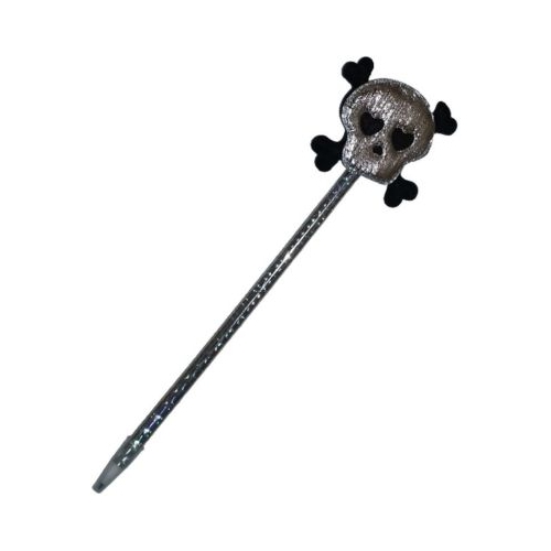 Pix cu figurine Cnx Halloween craniu argintiu