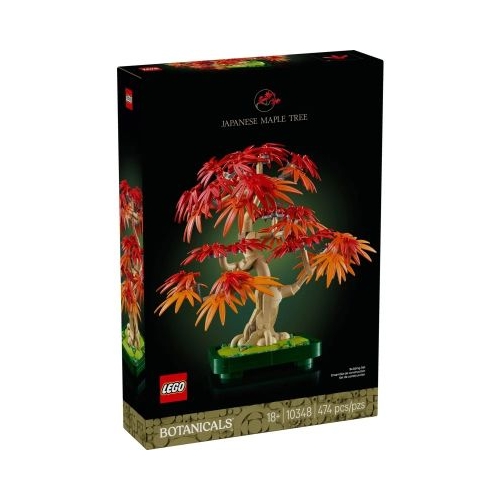 LEGO Botanicals. Bonsai de artar japonez rosu 10348 474 piese