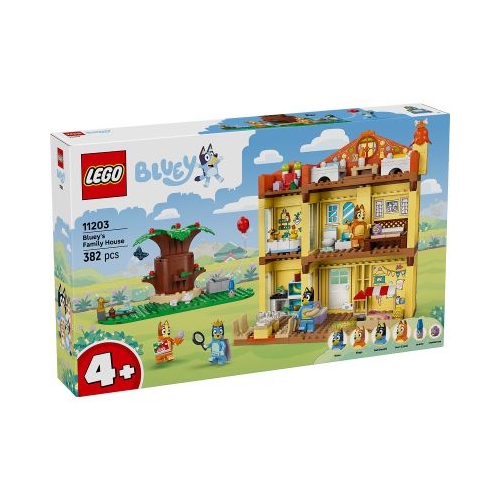 LEGO Bluey. Casa familiei lui Blue 11203 382 piese