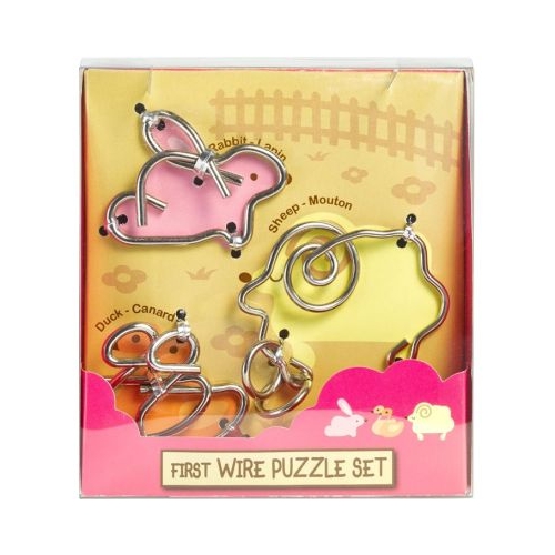 Set 3 puzzle urimetalice Animale domestice