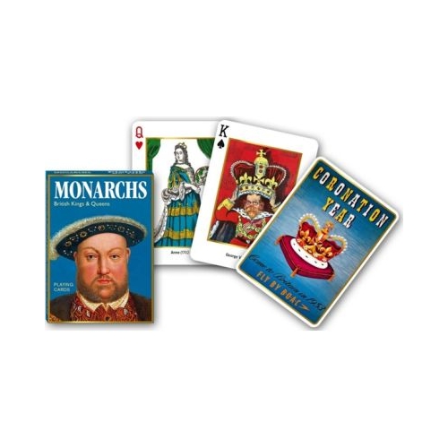 Carti de joc de colectie cu tema Monarchs