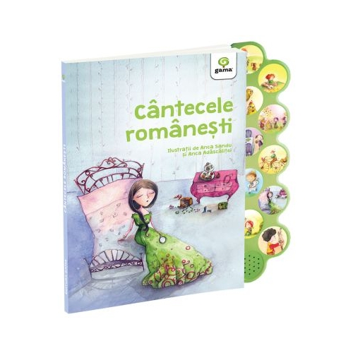Cantecele romanesti. Cantecele copilariei cu sunete