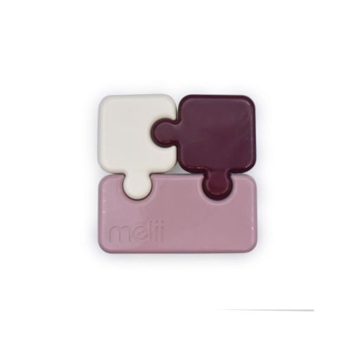 RECIPIENT HRANA BEBE MODEL PUZZLE MELII LUXE ROZ IVOIRE MURA