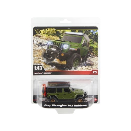 HOT WHEELS PREMIUM REAL RIDERS MASINUTA METALICA JEEP WRANGLER 392 RUBICON SCARA 1 LA 43