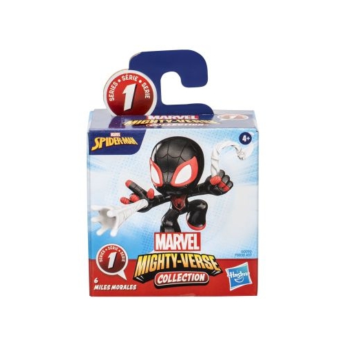 SPIDER MAN MIGHTY VERSE SERIA 1 FIGURINA MILES MORALES 6CM