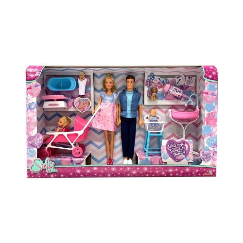 SET STEFFI LOVE FAMILIE CU COPILAS NOU-NASCUT SURPRIZA