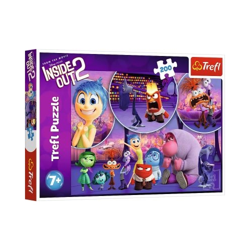 PUZZLE TREFL 200 DISNEY INSIDE OUT 2 EMOTIILE COPIILOR