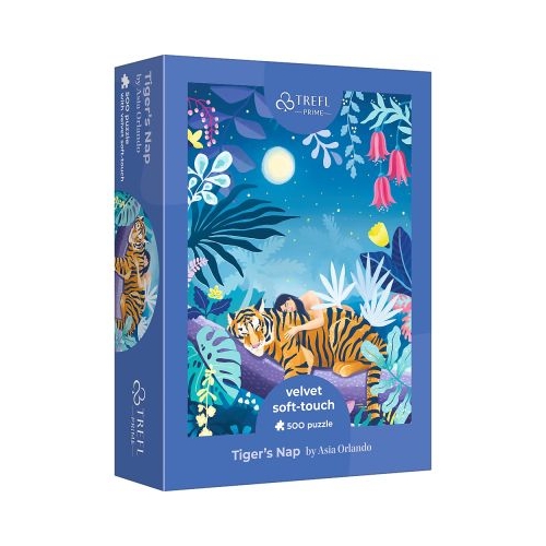 PUZZLE TREFL UFT VELVET 500 TIGRUL DORMIND