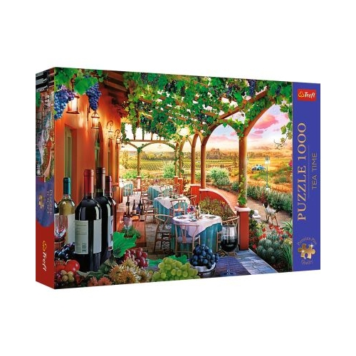 PUZZLE TREFL 1000 PREMIUM PLUS TEA TIME PODGORIA ITALIANA