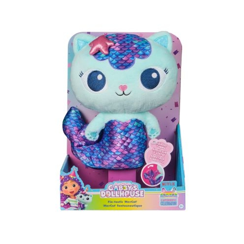 GABBYS DOLLHOUSE JUCARIE DE PLUS PISIRENA FINTASTIC 25CM