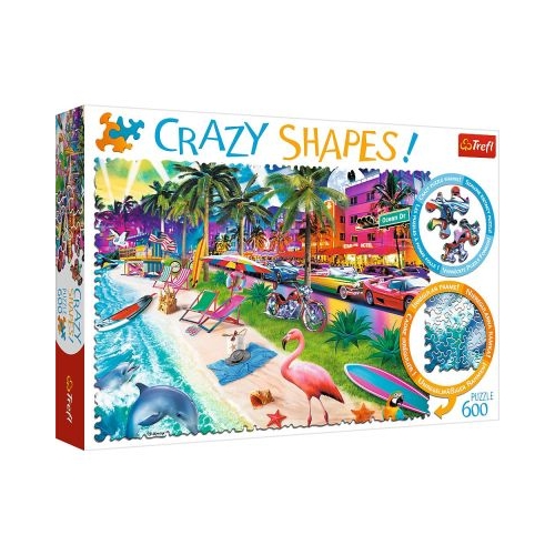 PUZZLE TREFL 600 FORME CIUDATE MIAMI BEACH