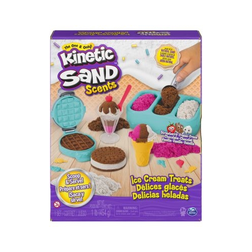 KINETIC SAND SET INGHETATA SI PRAJITURELE COLORATE SI PARFUMATE