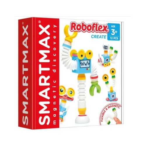 Joc magnetic Smart Max Roboflex Robotul flexibil 12 piese