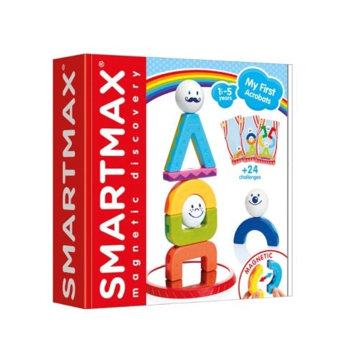 Joc magnetic Smart Max My First Acrobats Primii mei acrobati 10 piese