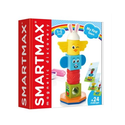 Joc magnetic Smart Max My First Totem Primul meu totem 7 piese