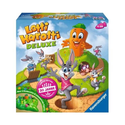 Lotti Karotti Deluxe Ravensburger joc de societate pentru copii de la 4 ani