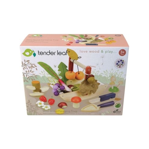 Cos de cules din lemn premium Wild Wood Foraging Trug