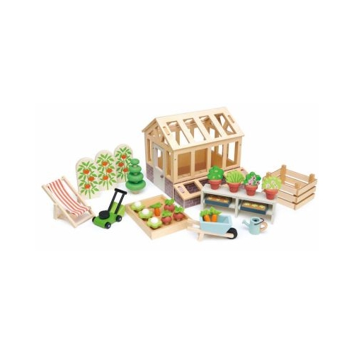 Sera cu gradina set Greenhouse and Garden Set