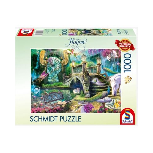 Puzzle 1000 piese Gradina secreta Schmidt
