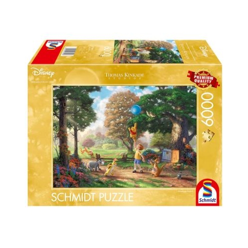 Puzzle 6000 piese Thomas Kinkade - Disney - Winnie the Pooh II Schmidt