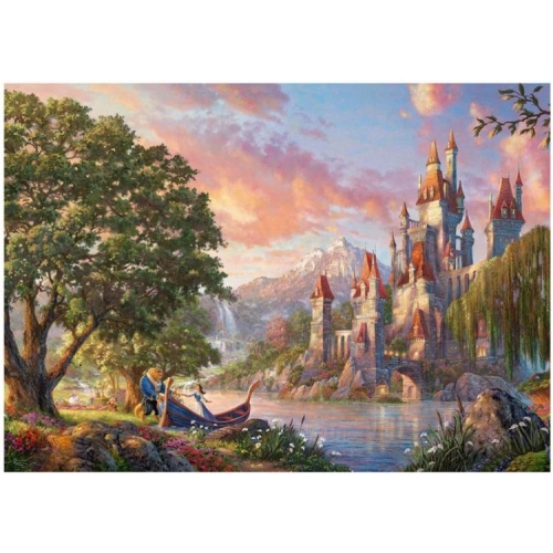 Puzzle 3000 piese Thomas Kinkade - Disney - Lumea magica a lui Belle Schmidt