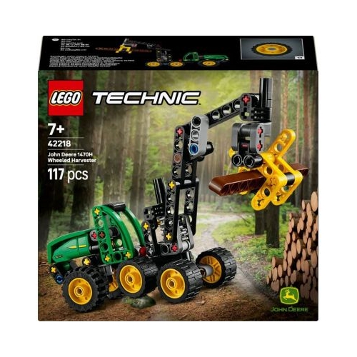 LEGO Technic. Utilaj de taiat si stivuit copaci John Deere 1470H 42218 117 piese