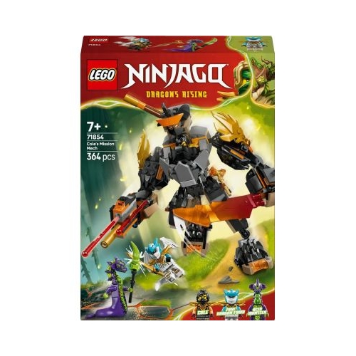 LEGO Ninjago. Robotul de misiune al lui Cole si dragonul Zane 71854 364 piese