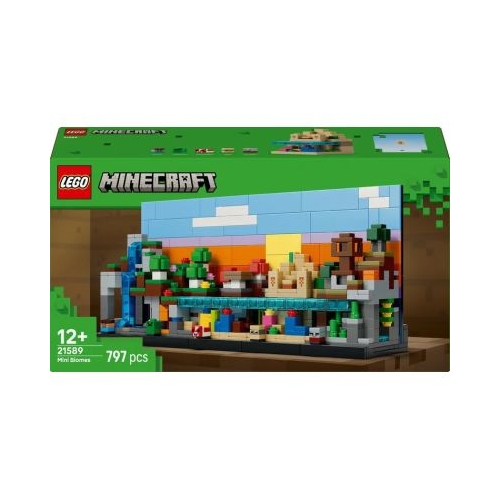 LEGO Minecraftt. Minibiomuri 21589 797 piese