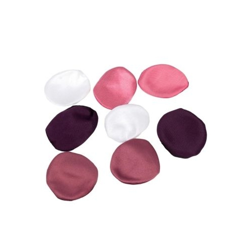 Accesorii creatie ROSEPETAL-34 petale textura matase nuante de mov set 200 buc