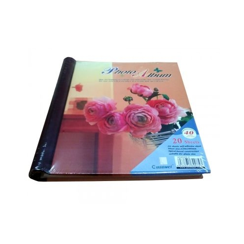 Album foto CNX plastic 18x24. 5cm 40 pagini adezive