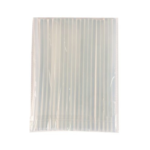 Baton silicon CNX lipire la cald 7mm x 20cm alb transparent set 20 buc