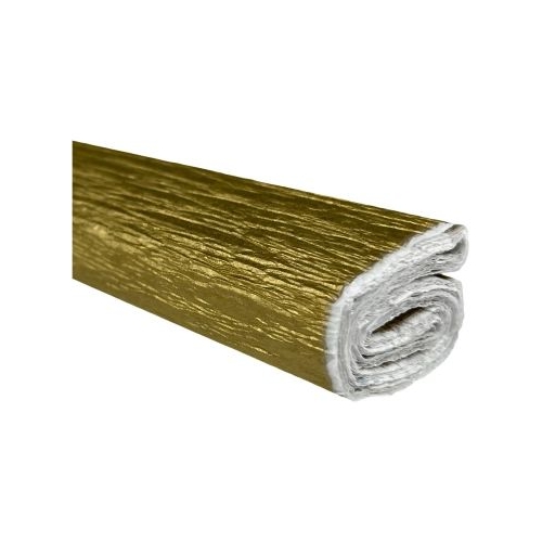Hartie creponata Colorarte C40 50x200cm auriu set 10 role