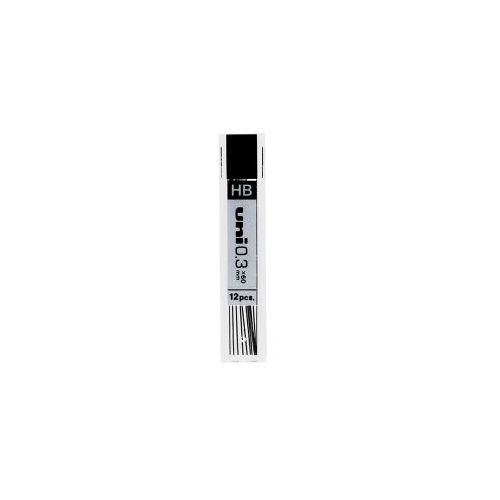 Mine creion mecanic UNI UL05-102ND 0.3mm HB set 12 buc