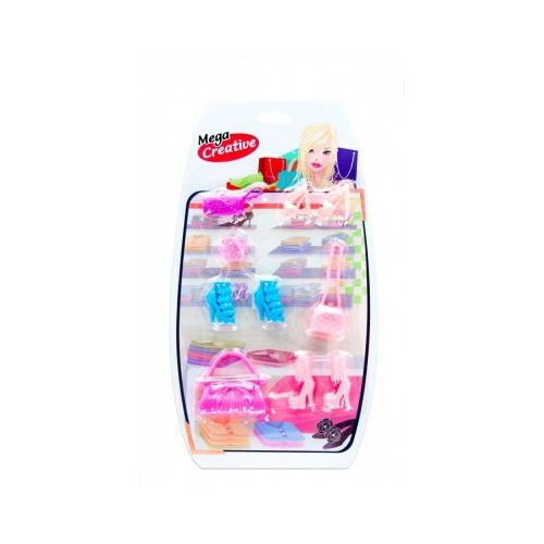 Accesorii papusi - incaltaminte si accesorii diverse modele 3 ani MegaCreative 462685