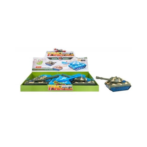 Tanc militar MegaCreative 458277 24cm plastic diverse culori 3 ani